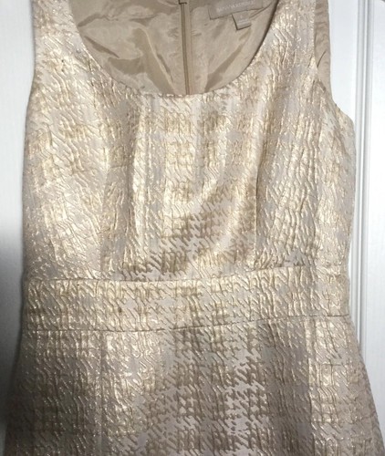 Banana Republic Gold Sheath Cocktail Dress Size: 0 (XS) - Picture 3 of 6