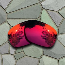 US Violet Red Lenses Replacement For-Oakley Sliver Polarized