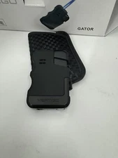 Vertigo Gator Single Torch Cigar Lighter - with Cigar Punch - Black - New