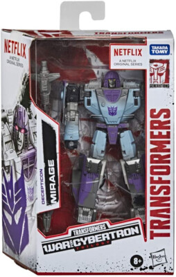Transformers Decepticon Mirage Action Figure War for Cybertron