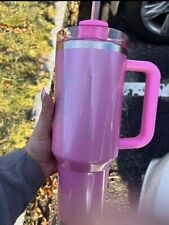 Stanley x Starbucks (Target Exclusive) Quencher 40oz Tumbler Winter Pink  (2024) in Stainless Steel - US