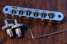 Chrome / TonePros Style Roller Bridge / Nashville Tune O Matic / Epi, SG, Bigsby