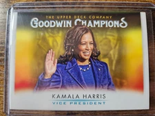 2021 UD Goodwin Champions Kamala Harris Rookie RC #68 Vice President