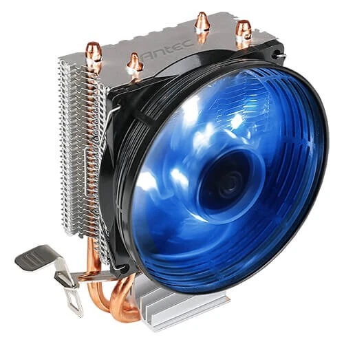 Antec A30 Pro Intel AMD CPU Cooler Heatsink Quiet 92mm Blue LED Fan 1800RPM 3Pin - Image 2 of 4