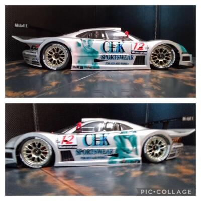 タミヤ1/24 Mercedes CLK-GTR チームCLKスポーツウェアー（袋未開封