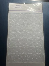 NEW! Spellbinders Embossing Folder of Month FEB22 -SKETCHED FLORAL  5.5" X 8.5