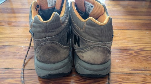 New Balance 1569 MW1569BO Orange Brown Gore-Tex Shoes Men's US 10 hiking trail - Picture 5 of 16