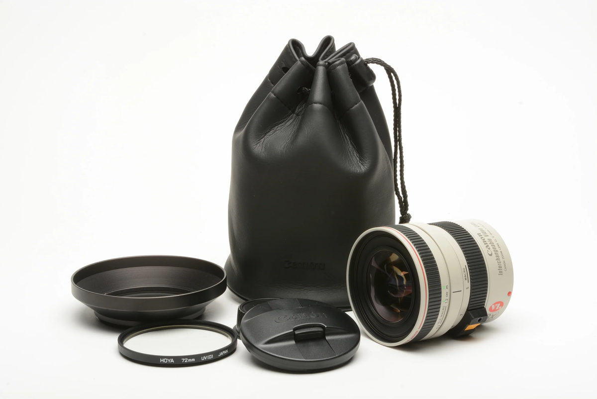 Canon Zoom Lens CL 5-15mm f1.6-2.6 VL 3X AF macro, caps, hood