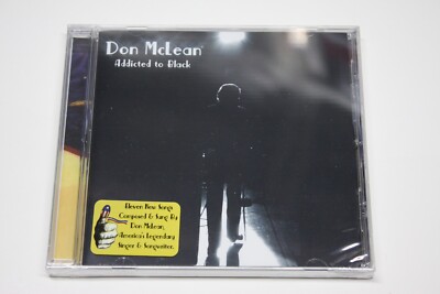 Don McLean Addicted to Black US CD New Sealed