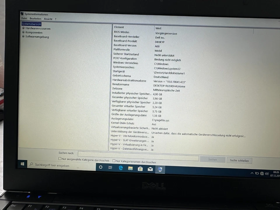 DELL Latitude E4310 - Rot - Intel i7 M620 - 4GB RAM - 500GB - Intel HD Gebraucht - Bild 3 von 4