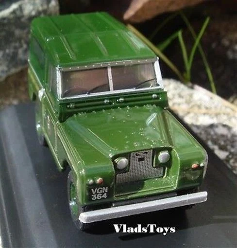 Land Rover Series II SBW Hardtop British Civil Defence 1/76 Oxford 76LR2S005  - Image 2 of 4