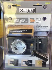 Master Mechanic DOOR LOCK INSTALLATION KIT Bi-Metal Hole Saws