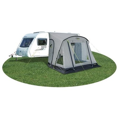Quest Falcon Pro 260 (Poled) Caravan Awning Mid Grey - NEW 2025 Model