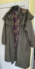 Frostbite Outerwear Long Green Waterproof Coat - Size 18