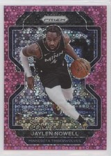 2021-22 Panini Prizm Fast Break Purple Prizm 40/75 Jaylen Nowell #41 12z3