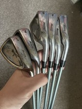 Mizuno Widec II Irons 5,7,8,9, PW-SW Mizuno Light Weight Graphite Shafts L Flex