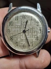 Timex Electric Dynabeat Silver Tone Mens Vintage 1970s Watch Retro Classic