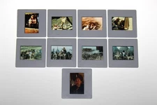 THE JEWEL OF THE NILE -9 press kit slides Michael Douglas Kathleen Turner DeVito