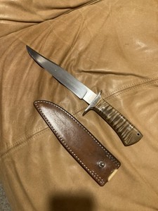 Custom Bowie knife Matt Lamey