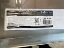 StarTech.com 24 Port 0.5U Cat5e Patch Panel - RJ45 Ethernet Rack Mount Cat 5e 11