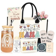 for Grandma, Birthday Gift for Nana from Granddaughter Grandson Nana Gifts Set