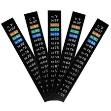 Stick On Thermometer Strip, Digital Aquarium Thermometer Sticker for Brewing,...