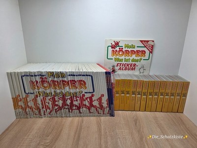 Mein Körper-Was ist das - 1 bis 58 (komplett) / + 13 VHS u. Stickeralbung