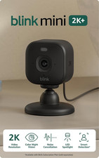 2K Indoor Security Camera - 2-Pack with Night Vision Motion Detection
