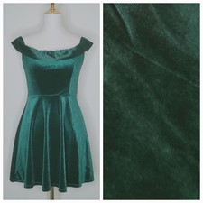 Game of Thrones Green Velvet Party Dress Forest Fairy Ren Fest Whimsigoth Grunge