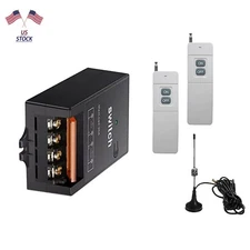 1.5KM Range 2CH Remote Control Switch System Wireless Transmitter Receiver Set