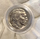1937 BUFFALO NICKEL WITH  FULL HORN, SHARP BU MINT CONDITION!