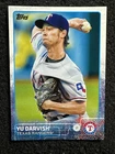 YU DARVISH #50 2015 Topps Baseball QTY Texas Rangers