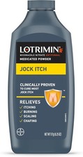Lotrimin Antifungal Jock Itch Medicated Powder with Miconazole Nitrate 6.25 oz
