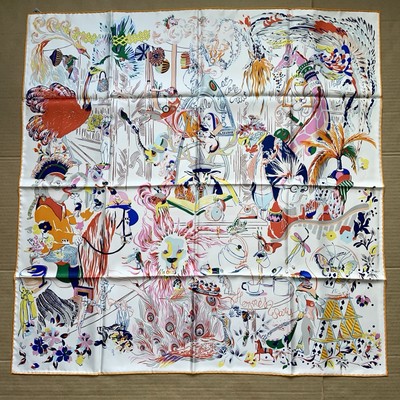 New Hermes Silk Emile Et Une Nuit scarf 90 34