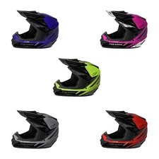 Youth Fulmer MX Off-Road Helmet DOT Approved 253 FJ2 Kids Boys Girls Juniors