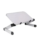 Adjustable Desk Side Laptop Holder Small Stand Floor Desktop Book Stands