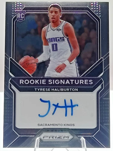 2020-21 Panini Prizm Rookie Tyrese Haliburton RS-THB Autograph