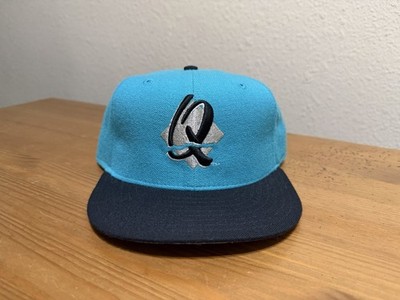 Vintage MUSA New Era Rancho Cucamonga Quakes MiLB 59Fifty Fitted Cap Hat