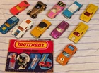 Lot of 11 Vintage Matchbox Superfast Cars with 1976 Catalog