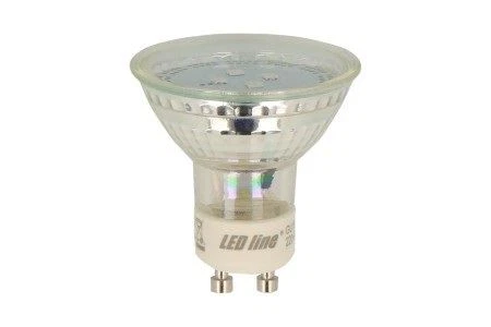 LED line LED-Leuchtmittel GU10, 230 V, 1 W, 60 lm, warmweiß 2700 K - Bild 1 von 3