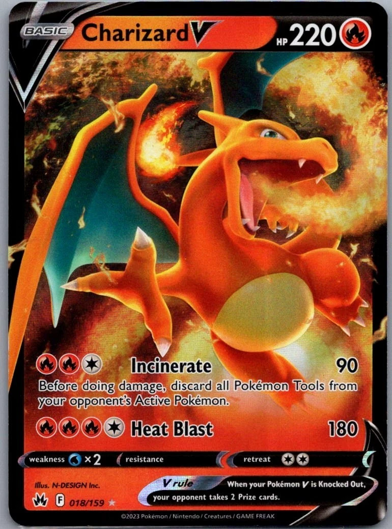 Charizard V Pokémon TCG Cards for sale | eBay