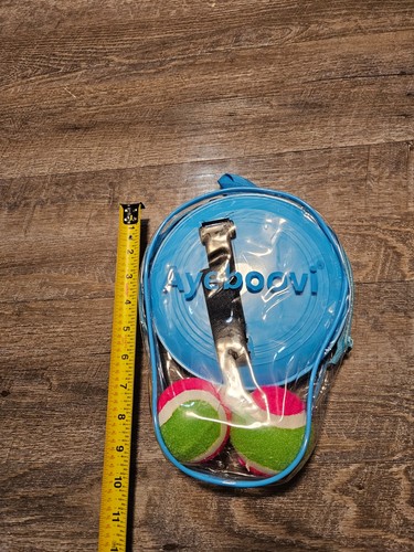 Ayeboovi Toss and Catch Ball Game Outdoor 2 Paddles 2 Balls