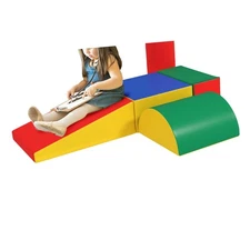 Baby Equipment Soft Foam Stacking Climbing Blocks Learning Toy Set for