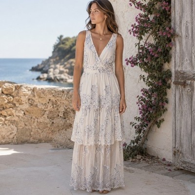 euro summer dress The code: our ALAIA + JANESSA Maxi Dresses EURO SUMMER DRESS