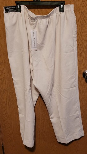 Alfred Dunner Women's Purple Corduroy Pants 22W Classic Fit Proportioned Short  - Picture 2 of 5