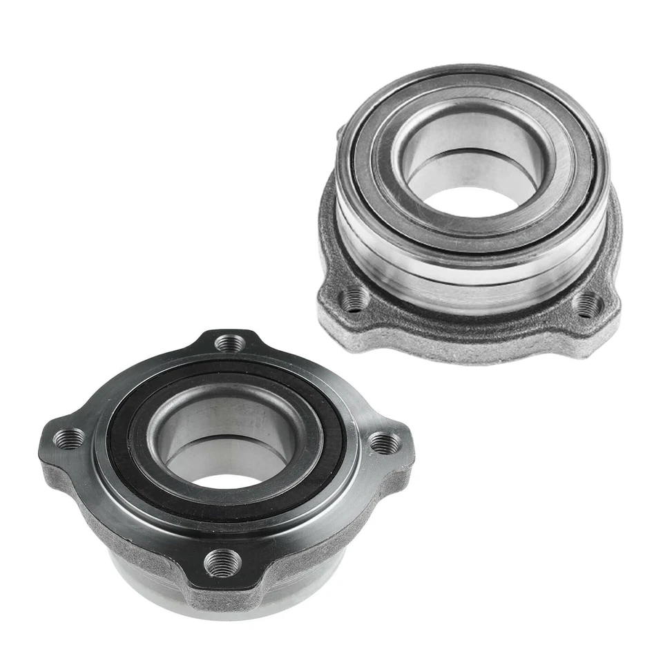 Conjunto de bujes de cojinete de rueda delantera trasera para BMW X5 X6 M 2010 2011 2012 modelo solamente Foto 4 de 4