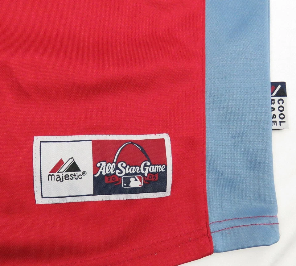 Camiseta deportiva Chase Utley Philadelphia Phillies 2009 All Star Majestic Foto 4 de 4