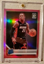 2019-20 Donruss Optic Kendrick Nunn Rookie Pink Prizm #21/25 RC No Name Heat SSP