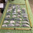 Lot of 38 Atlantic Oyster Shells 47/8 To 6 7/8 Inch Long Craft Art Collect￼ — photo 4
