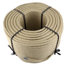 220 METER - 10 mm POLY-HANFSEIL 100% Polypropylen -POLY-HANF , TAUWERK HEMP ROPE